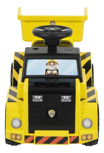 Camión Amarillo Huffy Paw Patrol Rubble 6v Para Niños