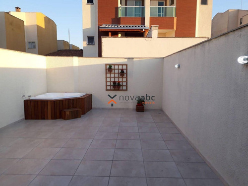 Imagem 1 de 13 de Cobertura Com 3 Dormitórios À Venda, 98 M² Por R$ 775.000 - Parque Das Nações - Santo André/sp - Co1308