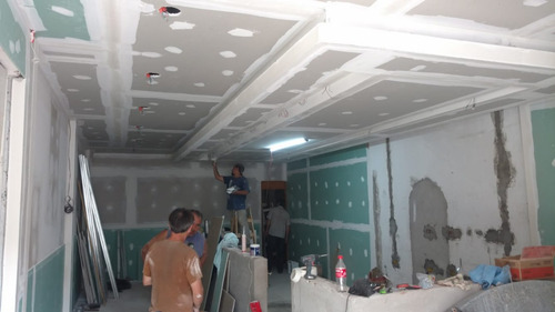 Imagen 6 de 6 de Durlock Instalación Colocación Placa Antihumedad Pvc B Norte