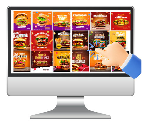 18 Modelos Editáveis: Templates De Hamburgueria Para Design