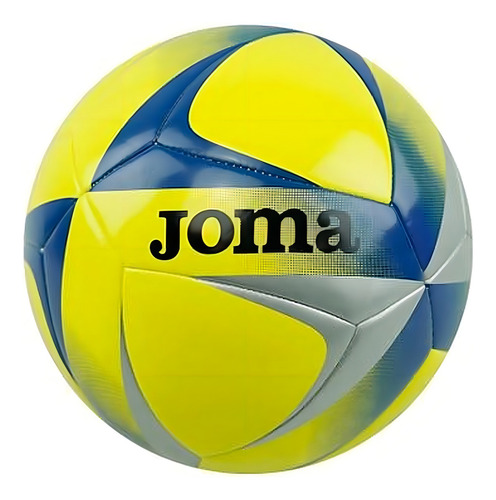 Balón de fútbol sala Joma Smooth Eagle, F2 Lnfs, amarillo y azul