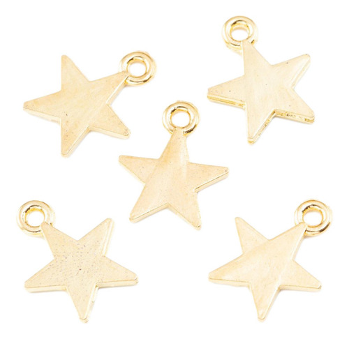 4 Surtido De 300 Piezas De Dijes De Estrellas 4 Piezas