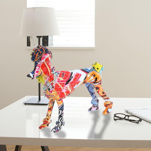 Estatuilla Animal Perro Muñeca Mesa Decoraciones Dormitorio