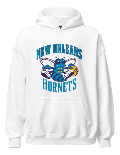 Buzo New Orleans Hornets Con Capota, Hoddie, Saco 