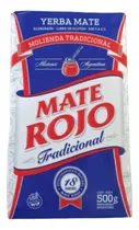 Comprar Yerba Mate Mate Rojo Tradicional De 500g, Pack 10u