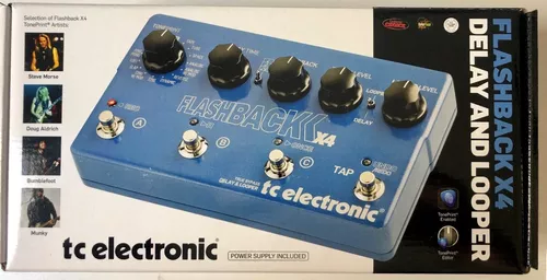 Pedal Tc Electronic Flashback X4 Delay And Looper