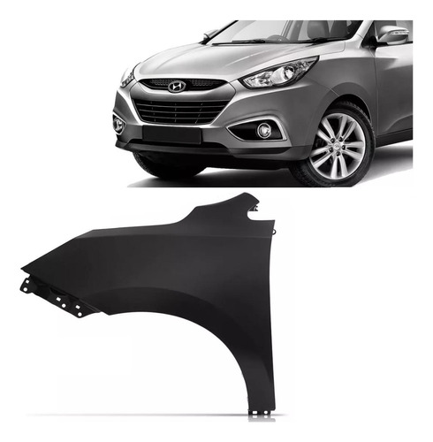 Paralama Hyundai Ix35 2011 2012 2013 2014 2015 Lado Esquerdo