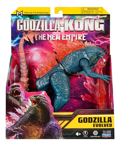 Figura Godzilla Evolved Heal Ray Godzilla Vs Kong -playmates