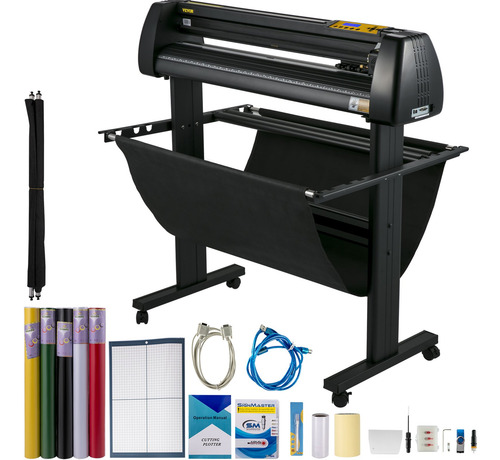 Máquina Cortadora Vinilo 34puLG Plotter Soporte Suelo Msi