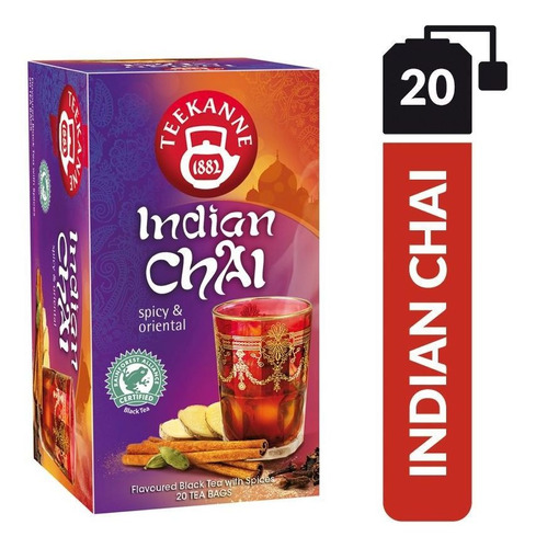 Té Teekanne Indian Chai 20 Bolsitas
