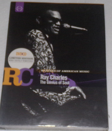 Ray Charles The Genius Of Soul Dvd + Cd Sellado  / Kktus