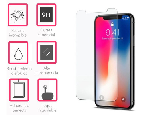 Vidrio Templado Protector De Pantalla iPhone XR - 11