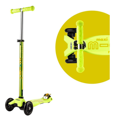 Patinete Micro Maxi Deluxe, Amarillo