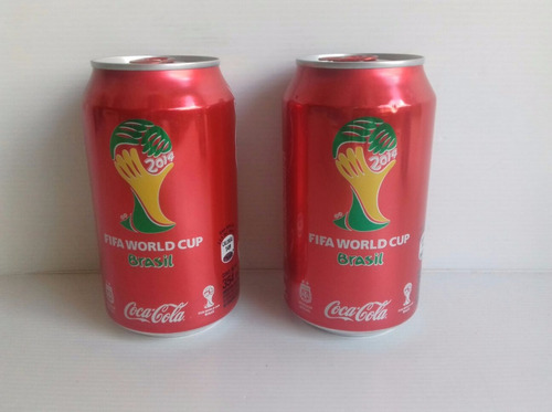 Lata Llena Coca Cola Mundial Brasil 2014 Futbol Afa Argentin