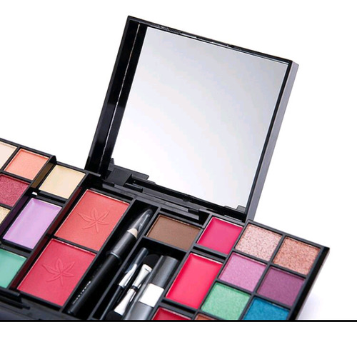Kit De Maquillaje Para Mujer, Sombras + Rubor + Brochas