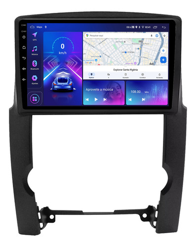Multimidia Sorento 09/12 9p Android 13 Carplay 2gb 64gb