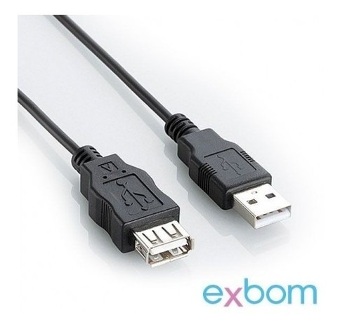 Cabo Extensor Usb M/f Exbom 3m
