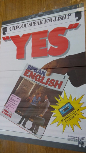 Antigo Cartaz Banca Jornal Revista Skill Yes Nº 1 - Original (Usado)