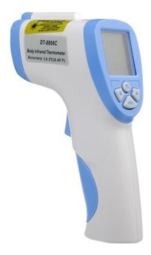 Termômetro Digital Laser Infravermelho Bebê Cinza E Azul 5s