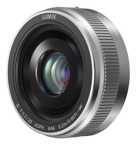 Objetivo Panasonic Lumix G Ii, 20mm, F1.7 Asph, Micro Cua...