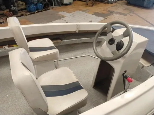 Lancha Tecno 410 Con Motor Johnson 35 + Trailer