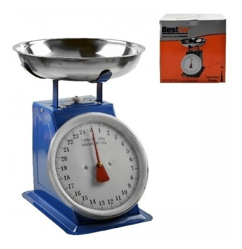 Balança Profissional Cozinha Precisão Culinária Inox 25kg