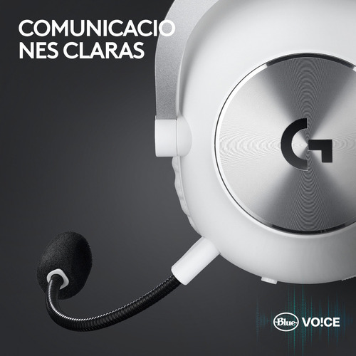 Audifonos Gamer Logitech Pro X 2 Lightspeed Blanco