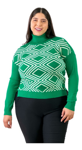 Polera Bremer Mujer Sweater Abrigado Manga Larga 