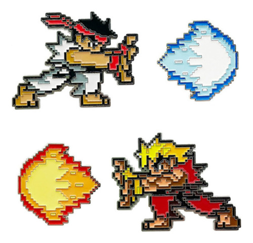 Colección: Ryu & Ken - Street Fighter (4pz) | Gamer