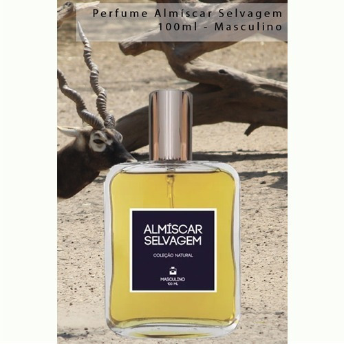 Imagem 2 de 4 de Perfume Almíscar Selvagem 100ml - Masculino