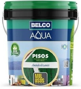 Pintura Pisos Y Paredes Aqua Pisos Belco 3,6l Colores Varios