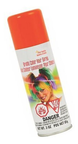 Spray Para Pintar Cabello Naranja 3oz