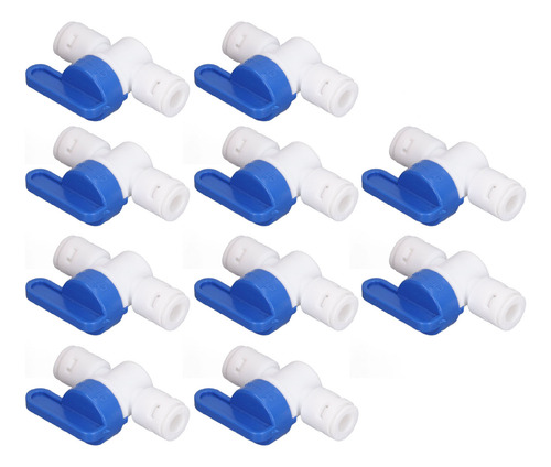 Water Purifiers Pipe Fitting 10 Pcs Inline Ball Valve Mini