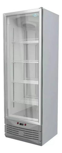 FAM freezer exhibidor vertical V420BTD color blanco 333L