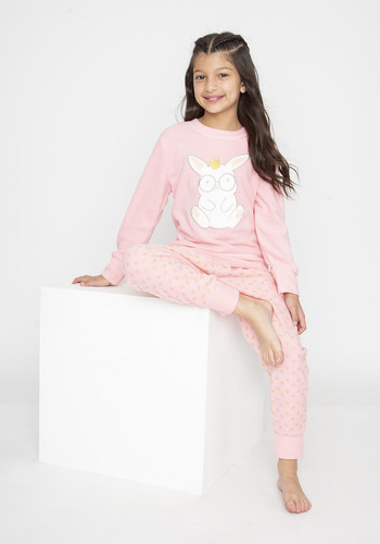 Pijama Polar Niña Coral Kayser 63.1405m-cor