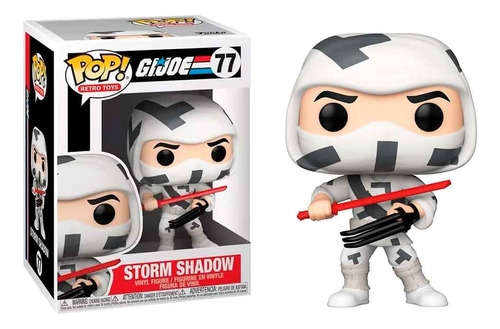 Storm Shadow Funko Pop 77 Gi Joe Retro Toys
