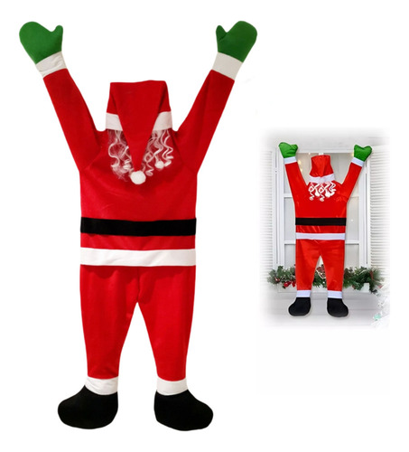 / Decoración Navideña Colgante De Papá Noel For Escalar