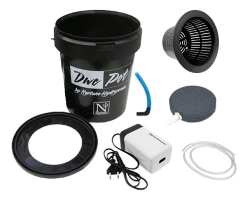 Sistema De Cultivo Dwc Kit 1 Pot Hidroponía Neptune