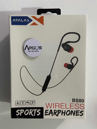 Earphones Wirelles Sports Atalax Bs80