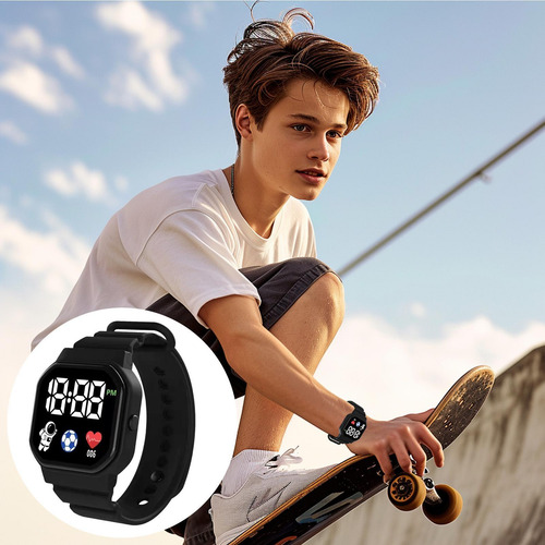 Reloj Inteligente Para Niños Reloj Deportivo Digital Reloj D
