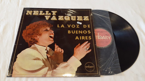 Nelly Vazquez La Voz De Buenos Aires  Argentina Vinilo