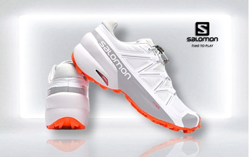 Salomon Speedcross 5 White Orange Talla 27cm