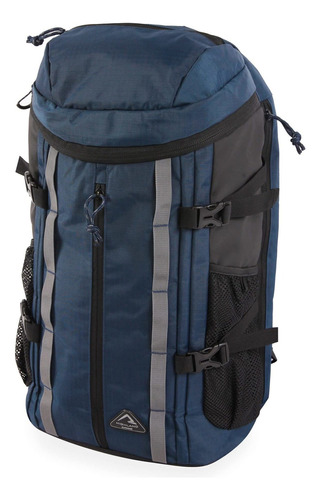 Highland Outdoor Mochila Para Exteriores, Azul Marino, 44l,.