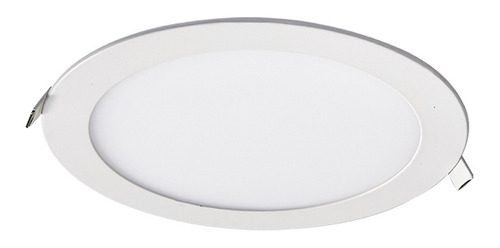 Lámpara Led Empotrable Estevez 18w Luz Cálida/fría/neutra Color Blanco