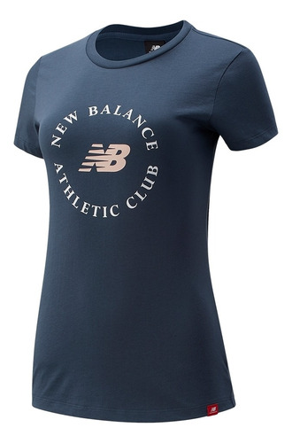 Remera Mujer New Balance Essentials Athletic Club Wt13507