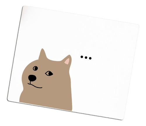 Mousepad Dibujos Memes - Personalizable Blanco Cartoon Cheems