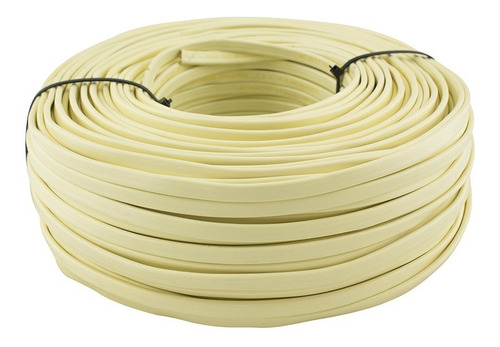 Cable Vaina Plana Blanco 3x2,5 Mm² Rollo X 100 Mts