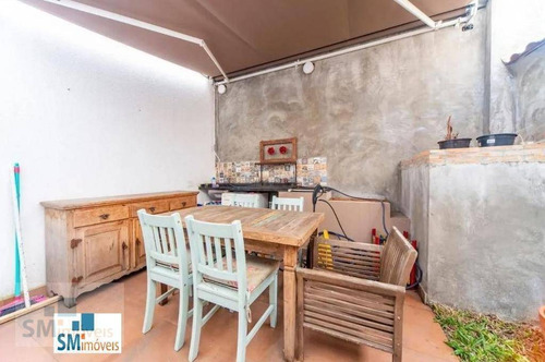 Sobrado Com 3 Dormitórios À Venda, 175 M² Por R$ 850.000,00 - Campestre - Santo André/sp - So0585