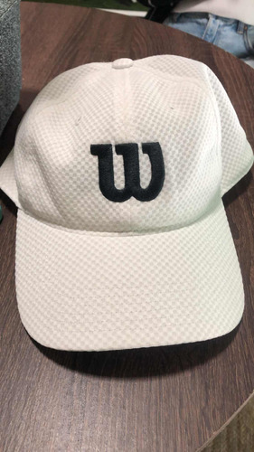 Gorra Wilson Blanca