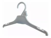 Comprar 100 Perchas De Plastico Blanco Para Bebe 25 Cm Ropa Infantil
